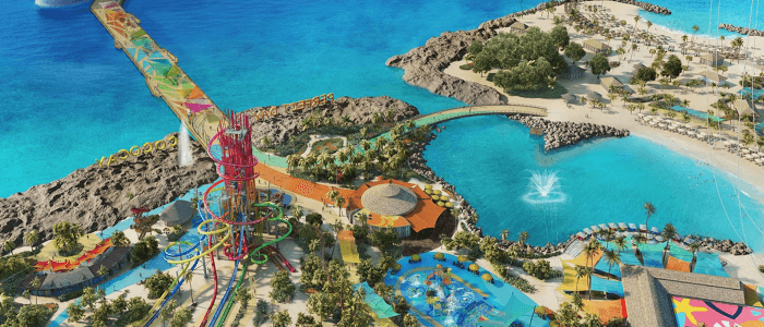 Water Park with Diving Platform